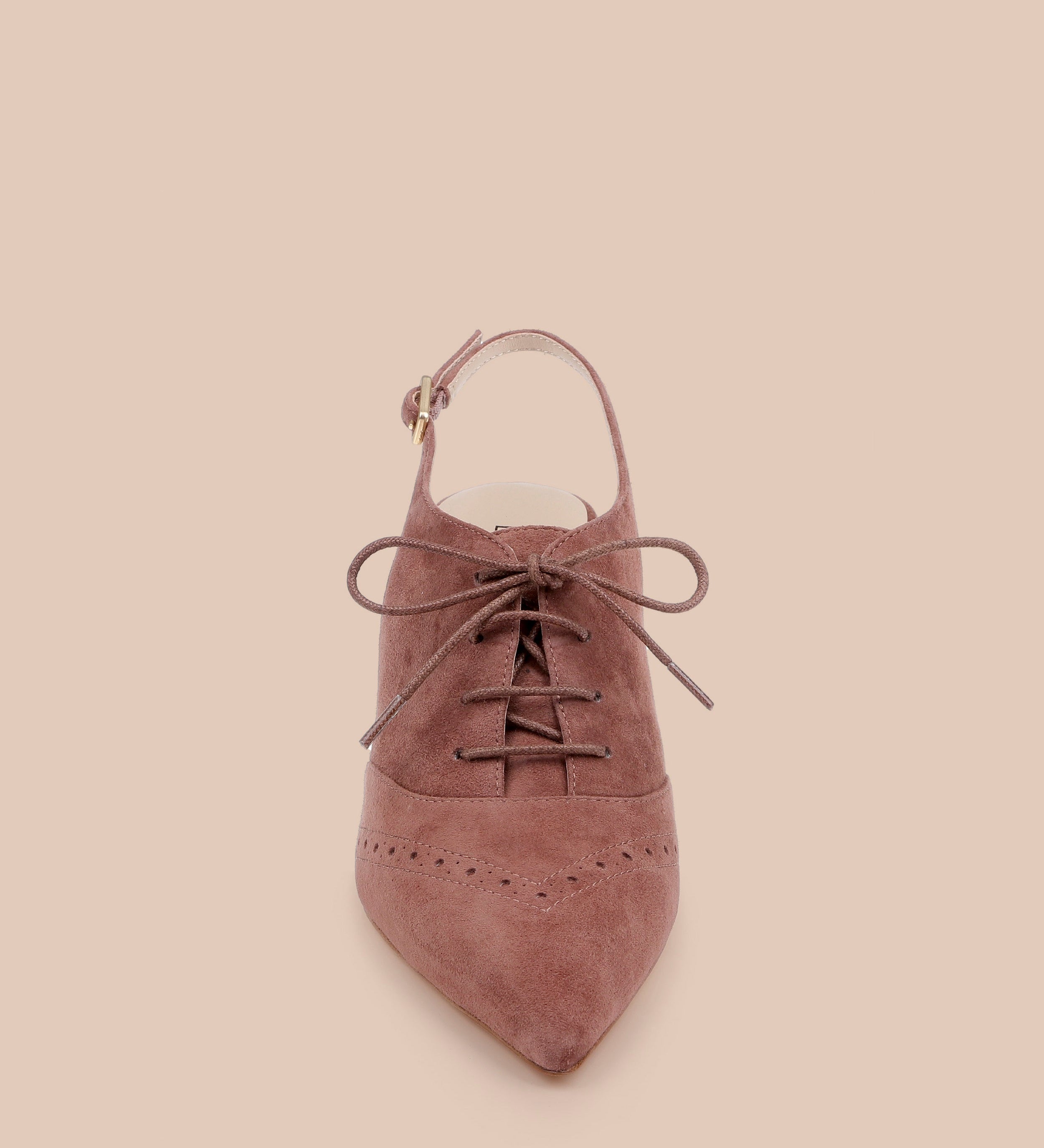 L'AGENCE - Shreya Suede Slingback Pump