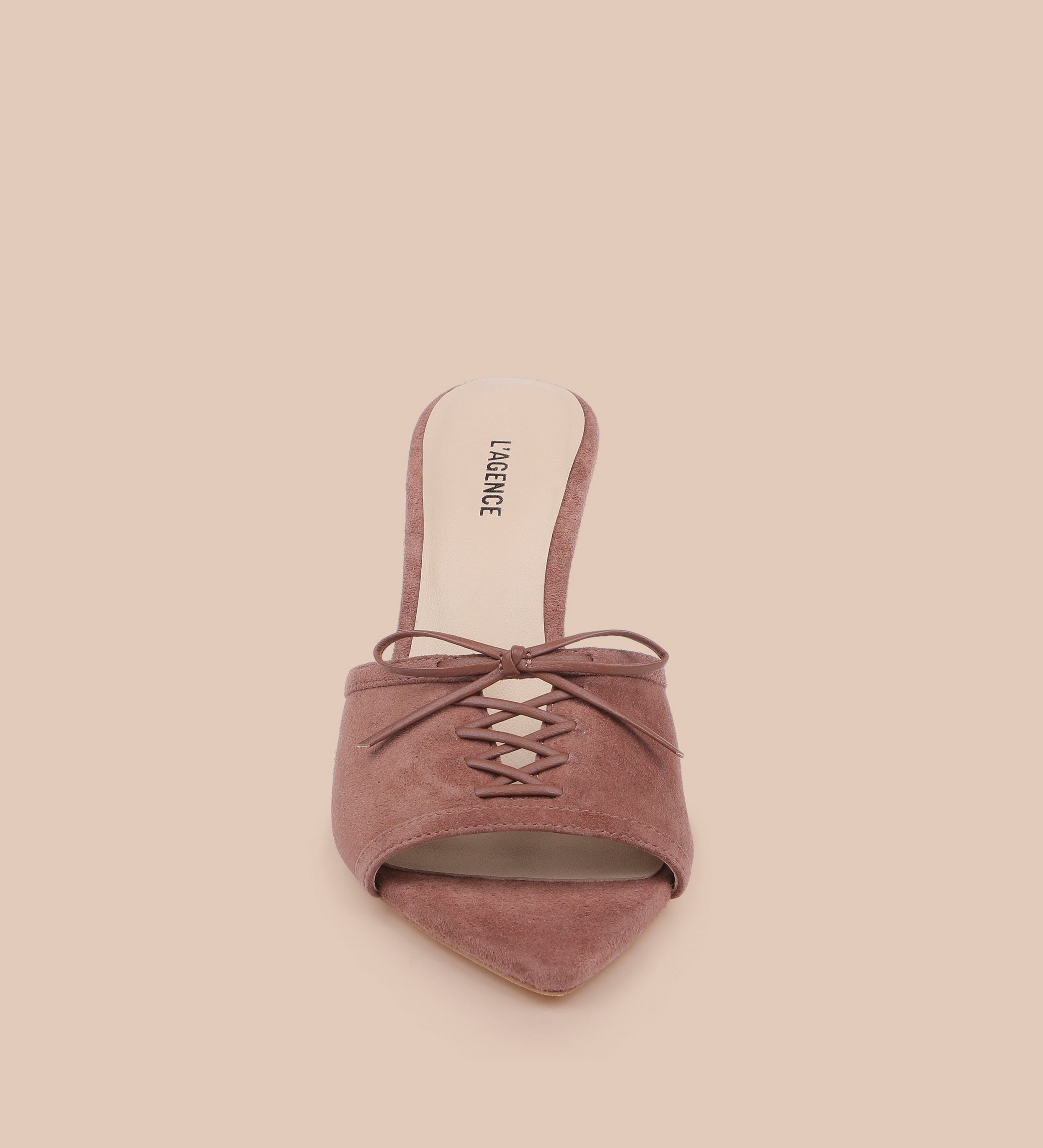 L'AGENCE - Thames Suede Sandal