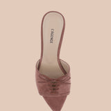 L'AGENCE - Thames Suede Sandal