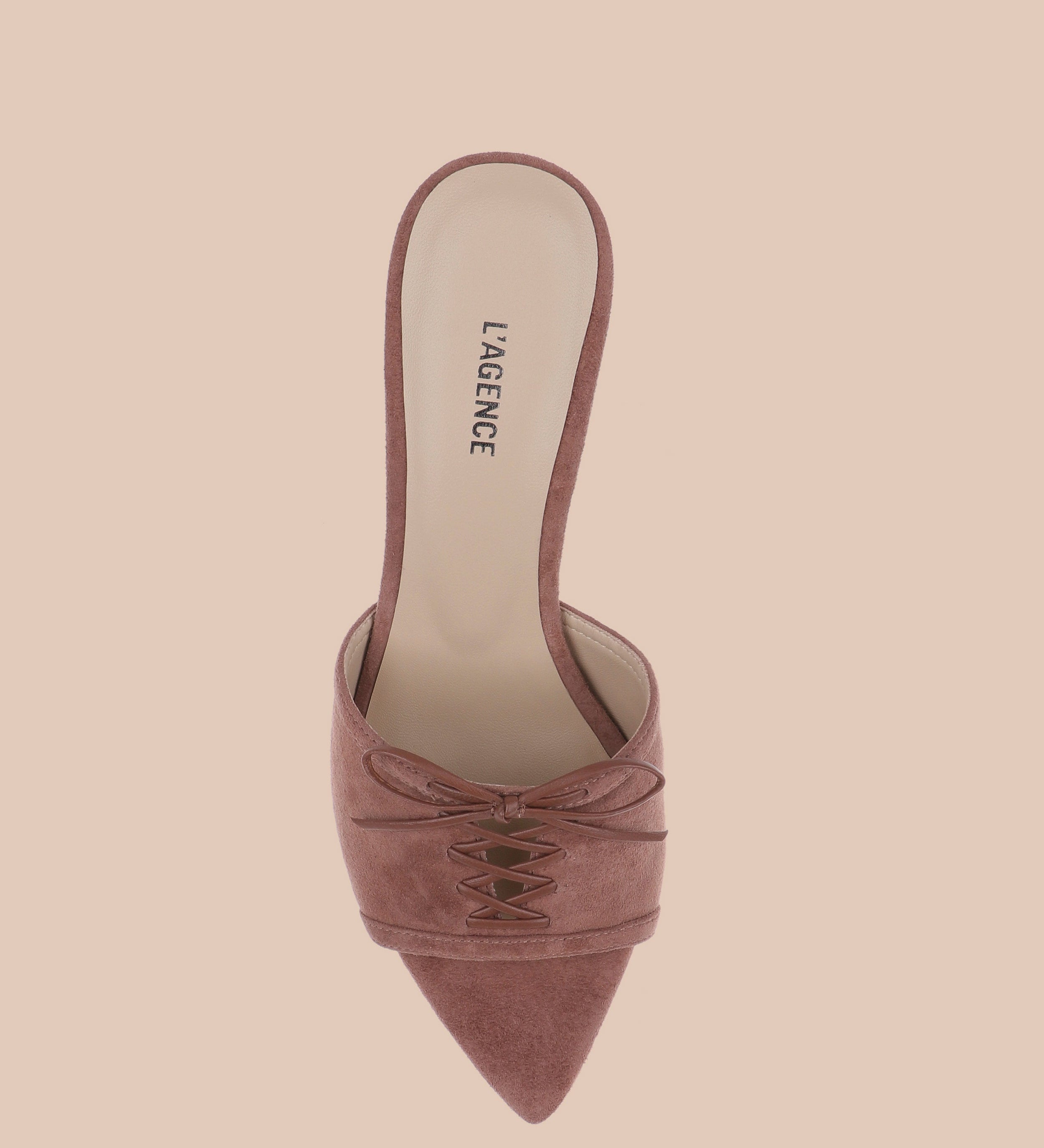 L'AGENCE - Thames Suede Sandal