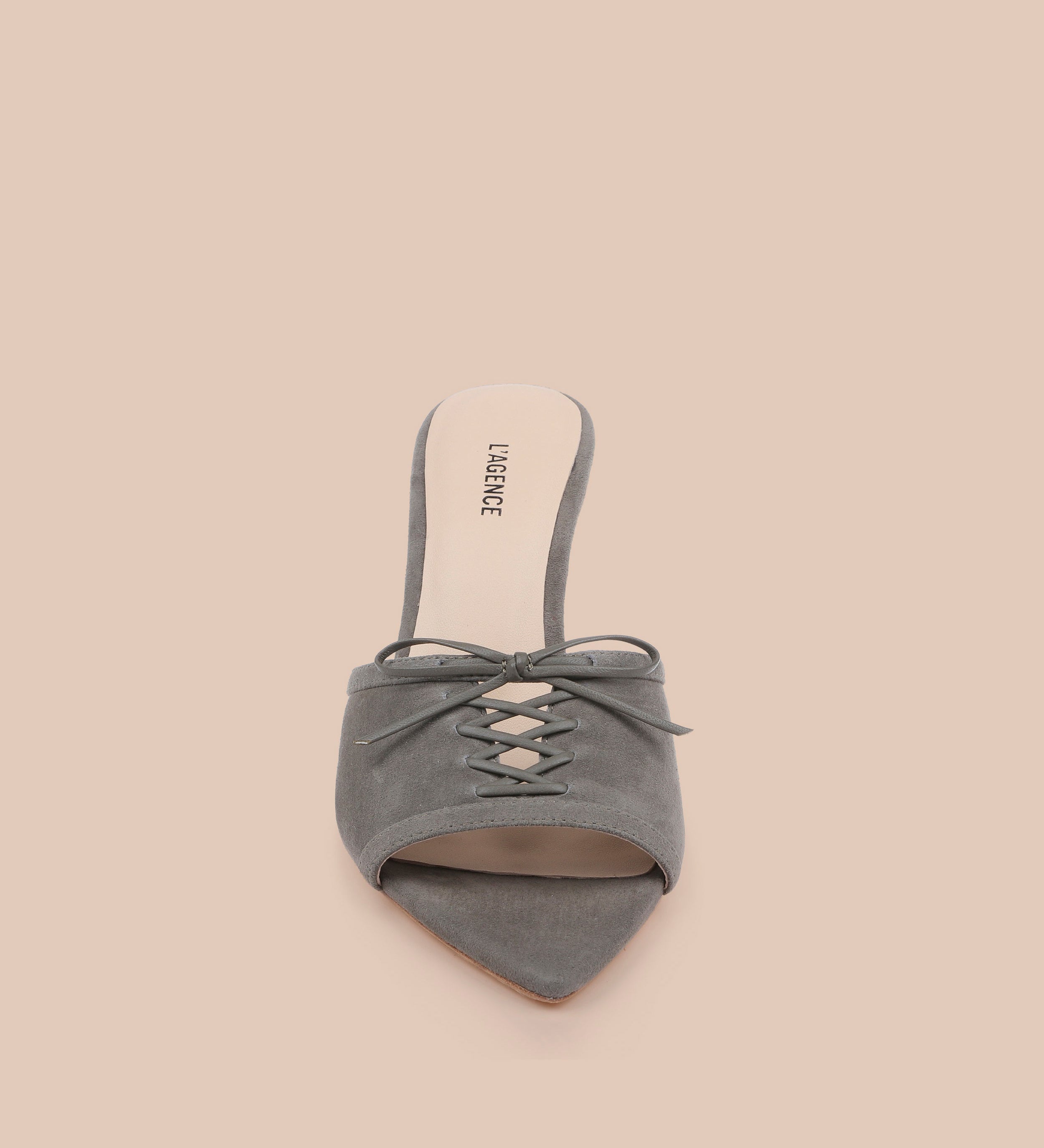 L'AGENCE - Thames Suede Sandal
