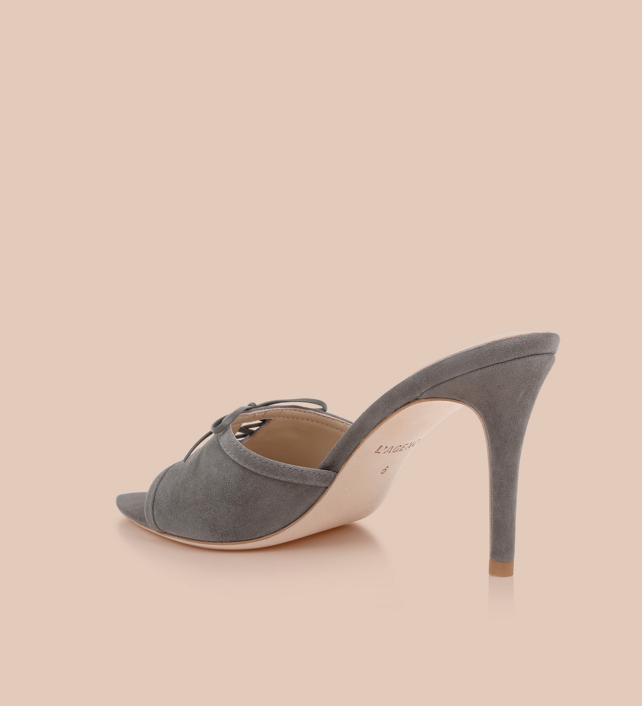 L'AGENCE - Thames Suede Sandal