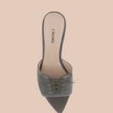 L'AGENCE - Thames Suede Sandal