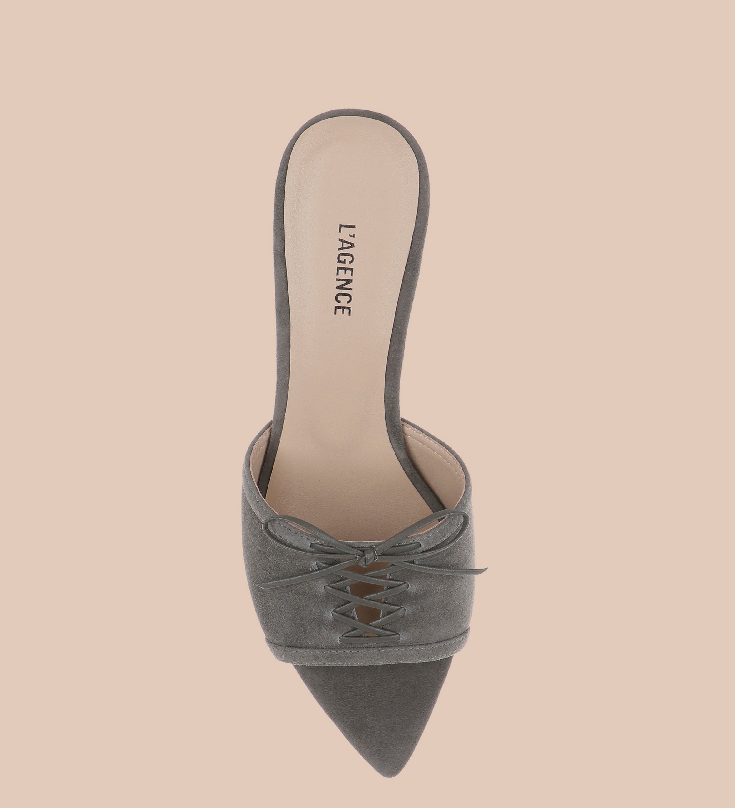 L'AGENCE - Thames Suede Sandal