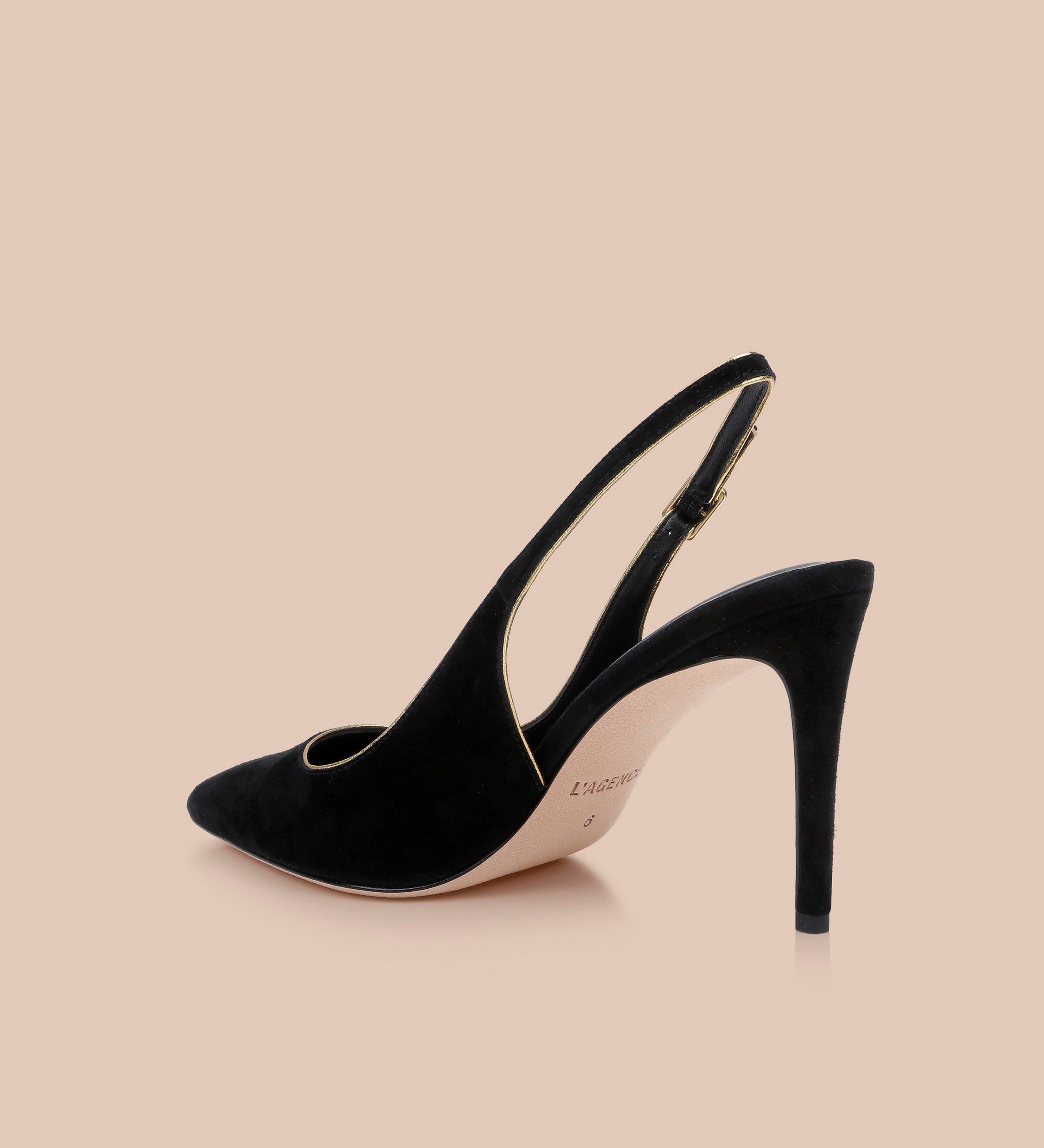 L'AGENCE - Vichy Slingback Pump