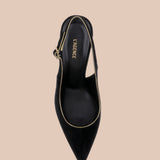 L'AGENCE - Vichy Slingback Pump