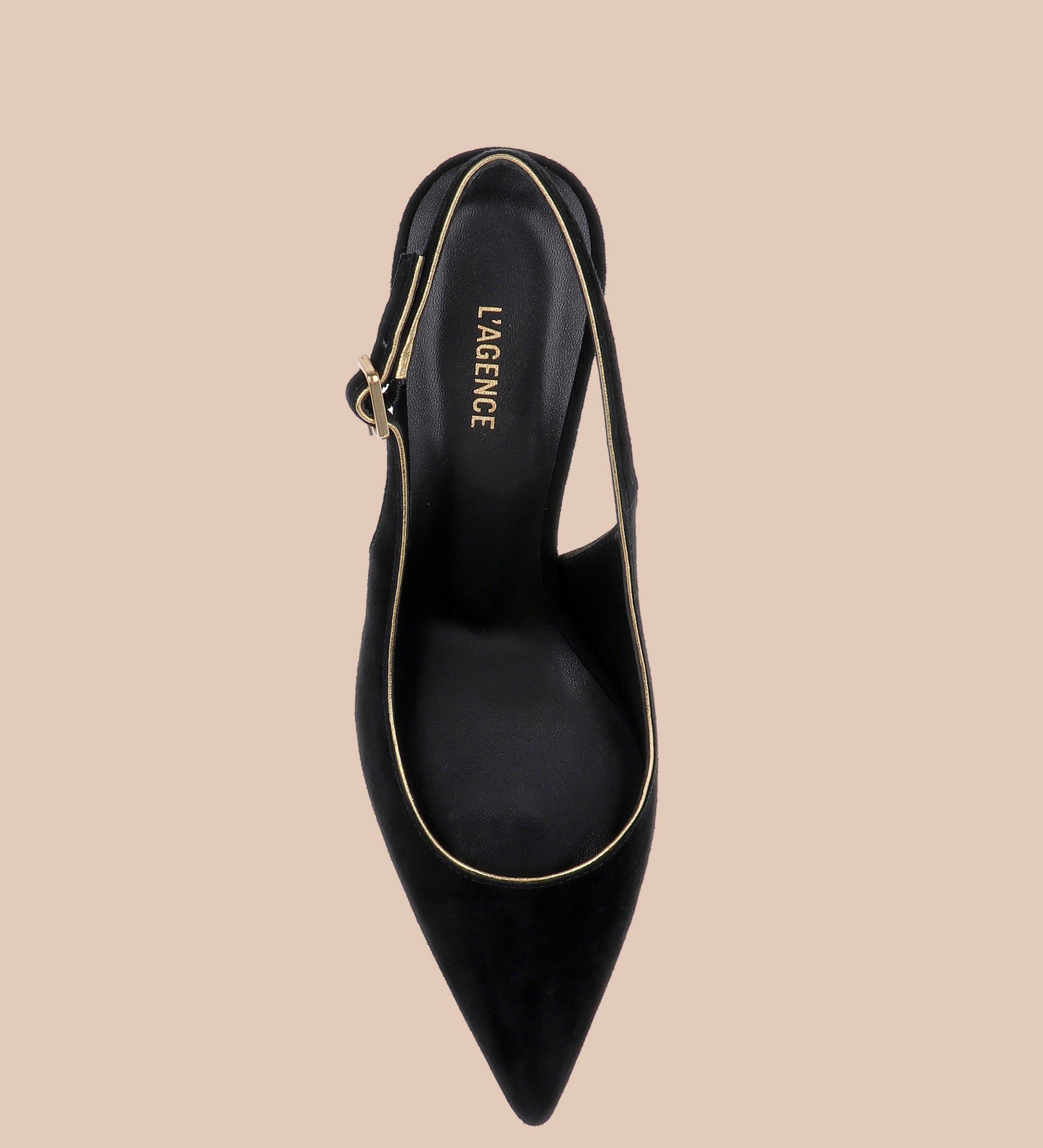 L'AGENCE - Vichy Slingback Pump