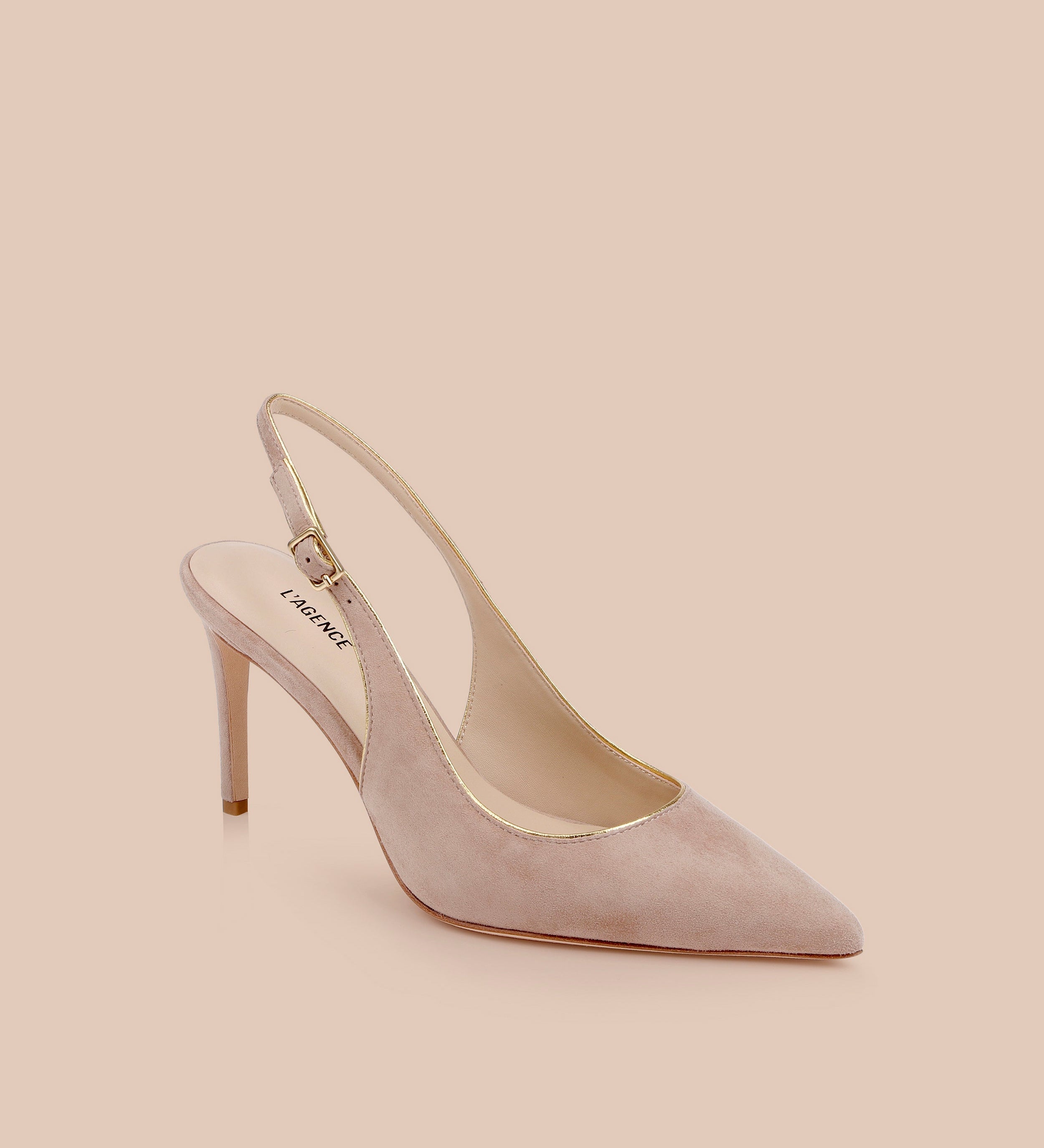 L'AGENCE - Vichy Slingback Pump