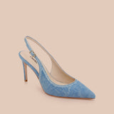L'AGENCE - Vichy Slingback Pump