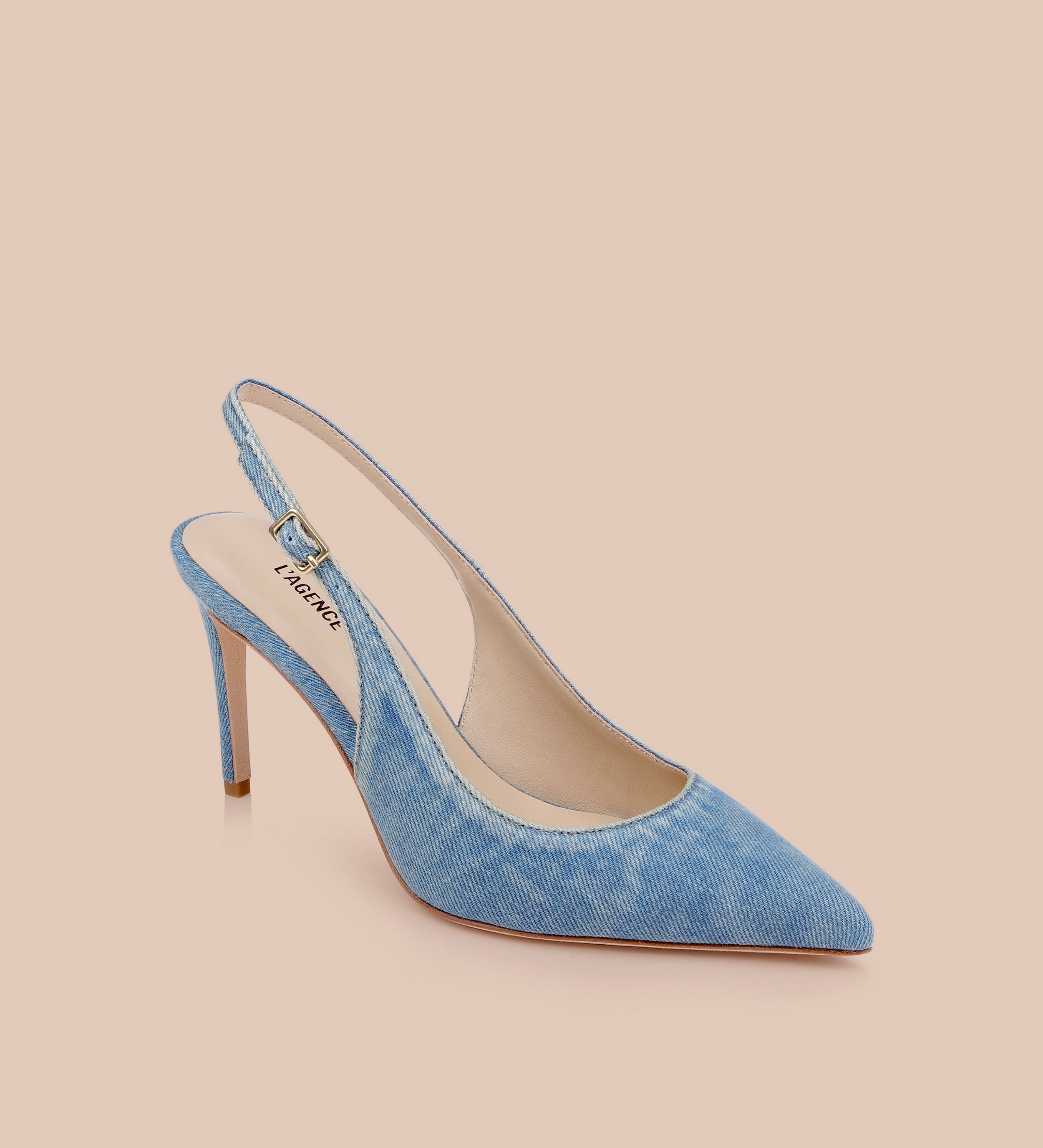 L'AGENCE - Vichy Slingback Pump