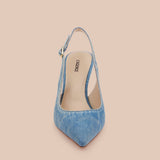 L'AGENCE - Vichy Slingback Pump