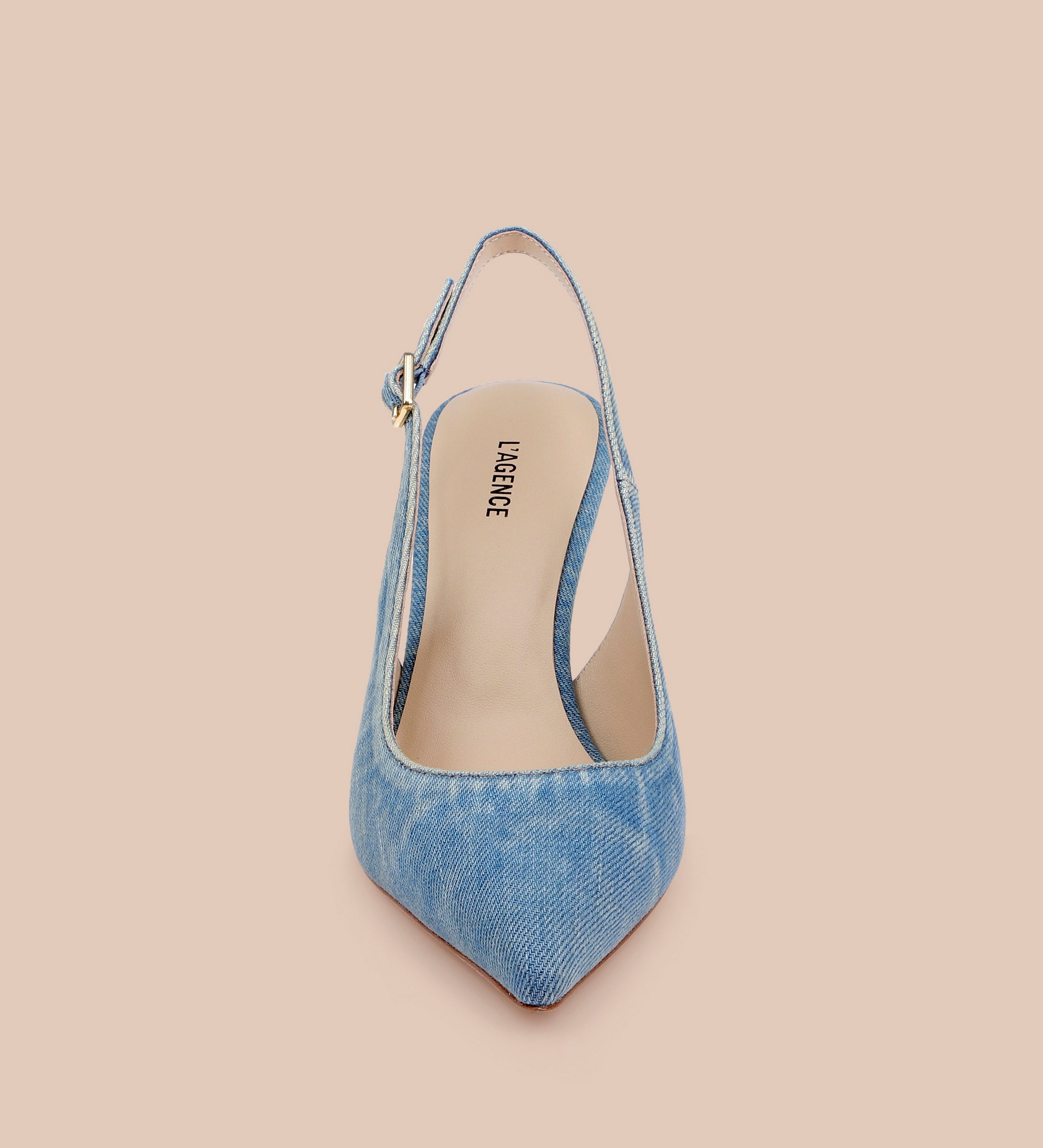 L'AGENCE - Vichy Slingback Pump