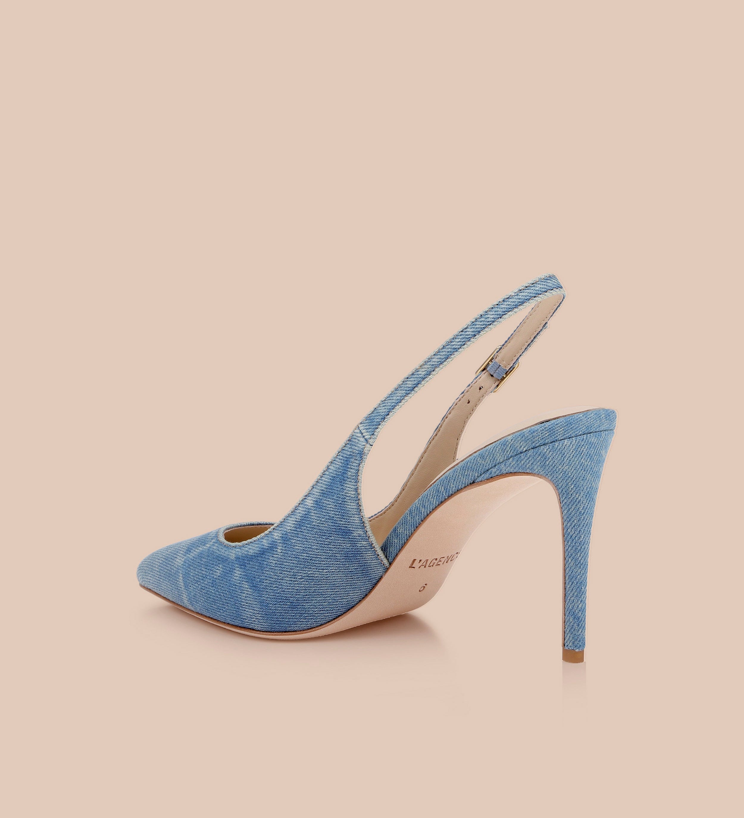 L'AGENCE - Vichy Slingback Pump