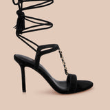 L'AGENCE - Bond Suede Sandal