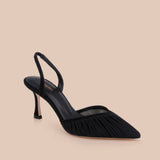 L'AGENCE - Bowery Mesh Slingback Pump
