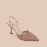 L'AGENCE - Bowery Mesh Slingback Pump