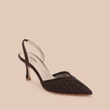 L'AGENCE - Bowery Mesh Slingback Pump