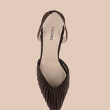 L'AGENCE - Bowery Mesh Slingback Pump
