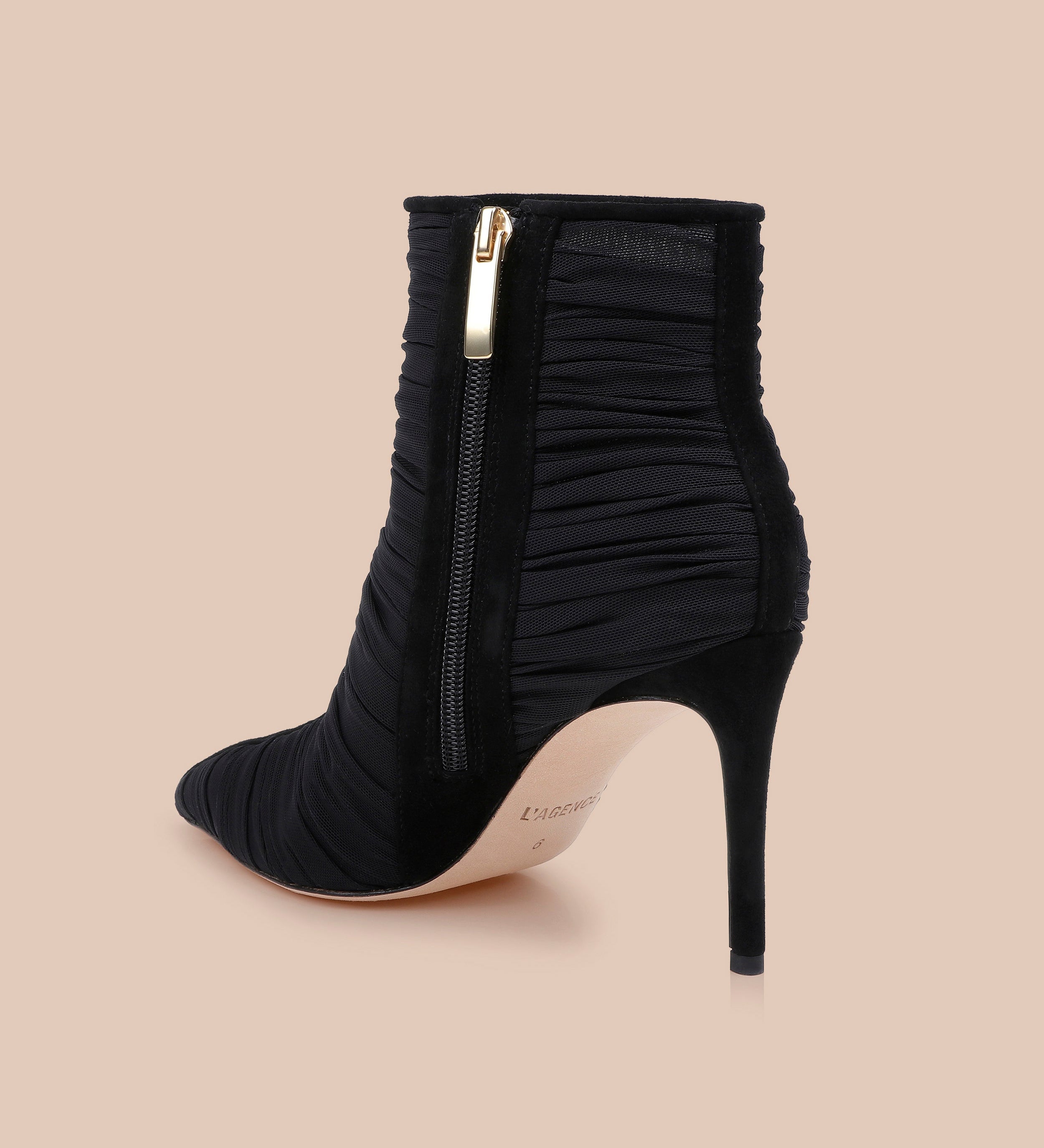 L'AGENCE - Fulton Mesh Bootie