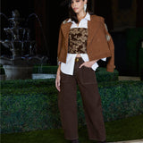 L'AGENCE - Cody Cropped Barrel - Leg Jean