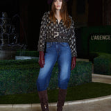 L'AGENCE - Mallis Bow - Leg Jean