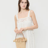 Loeffler Randall - Laith Natural Crochet Bucket Bag