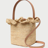 Loeffler Randall - Laith Natural Crochet Bucket Bag