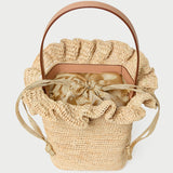 Loeffler Randall - Laith Natural Crochet Bucket Bag
