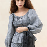 Loeffler Randall - Laith Black Woven Bucket Bag