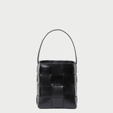 Loeffler Randall - Laith Black Woven Bucket Bag