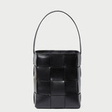 Loeffler Randall - Laith Black Leather Bucket Bag