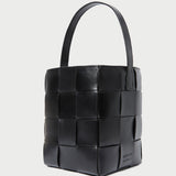 Loeffler Randall - Laith Black Woven Bucket Bag