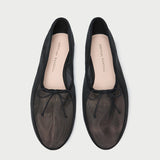 Loeffler Randall - Landon Black Mesh Ballet Flat