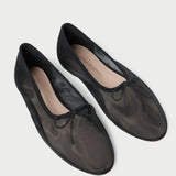 Loeffler Randall - Landon Black Mesh Ballet Flat