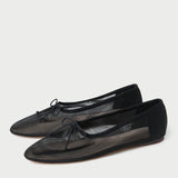 Loeffler Randall - Landon Black Mesh Ballet Flat