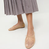 Loeffler Randall - Landon Caramel Mesh Ballet Flat