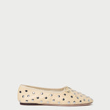 Loeffler Randall - Landon Butter/Silver Ballet Flat
