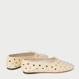 Loeffler Randall - Landon Butter/Silver Ballet Flat