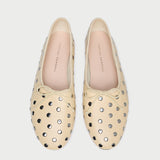 Loeffler Randall - Landon Butter/Silver Ballet Flat