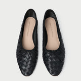 Loeffler Randall - Landry Black Woven Ballet Flat