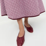 Loeffler Randall - Landry Wine Woven Ballet Flat