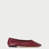 Loeffler Randall - Landry Wine Woven Ballet Flat