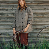 DÔEN - LANGSTON JACKET -- LASCELLE HOUNDSTOOTH CHECK