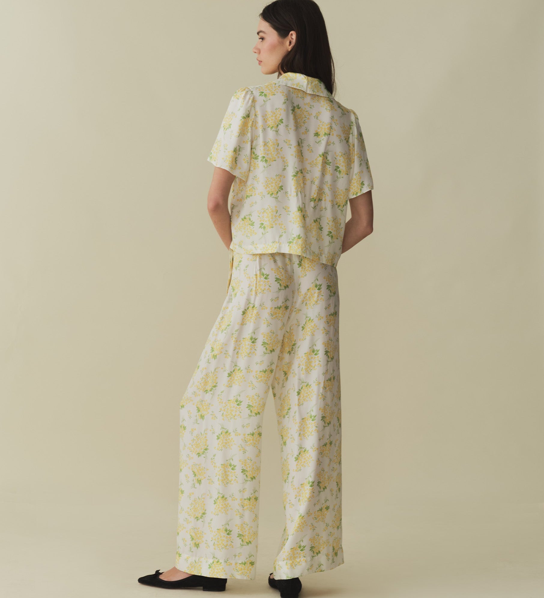 DÔEN - LANI PANT -- SALT MAY BELL FLORAL