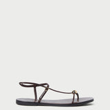 Loeffler Randall - Lara Espresso Leather Sandal