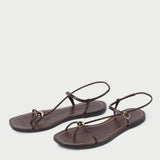 Loeffler Randall - Lara Espresso Leather Sandal