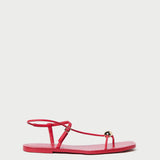 Loeffler Randall - Lara Red Leather Sandal