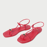 Loeffler Randall - Lara Red Leather Sandal