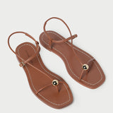 Loeffler Randall - Lara Timber Leather Sandal