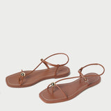 Loeffler Randall - Lara Timber Leather Sandal